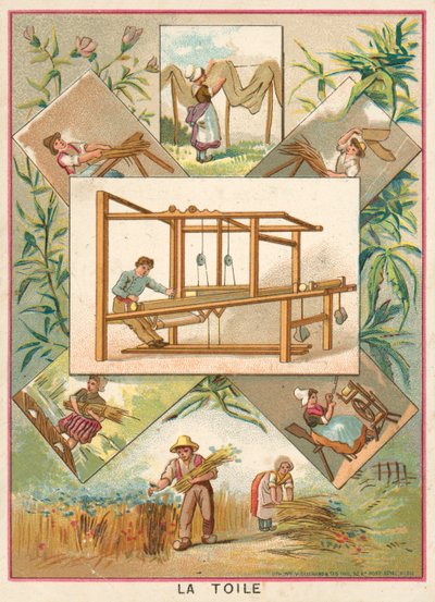 Canvas by French School